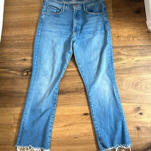 Mother The Insider Ankle Fray